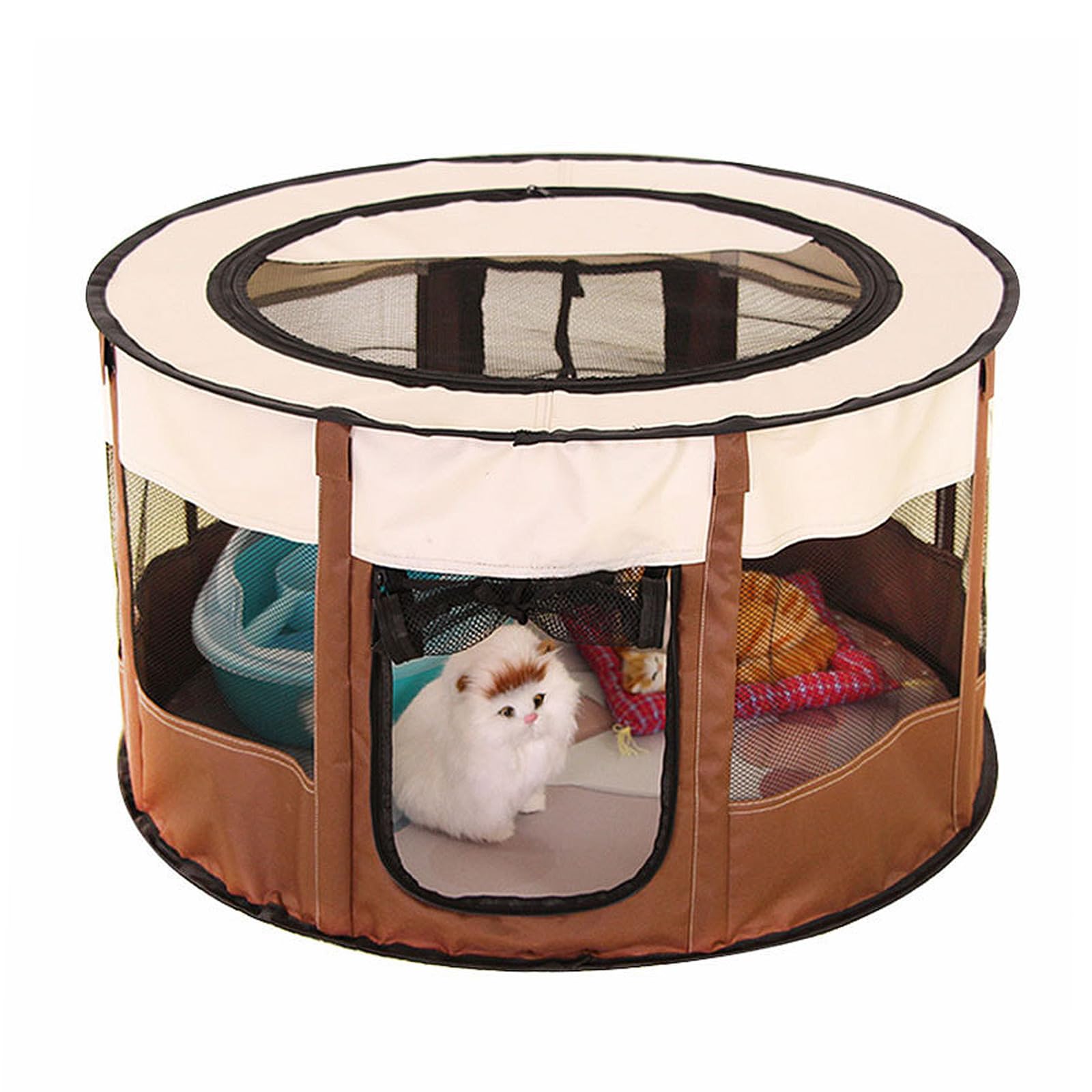 NEWFT Room for Pet Outdoor Tent Room for Cat Kitten Puppy Portable House Outdoor Travel