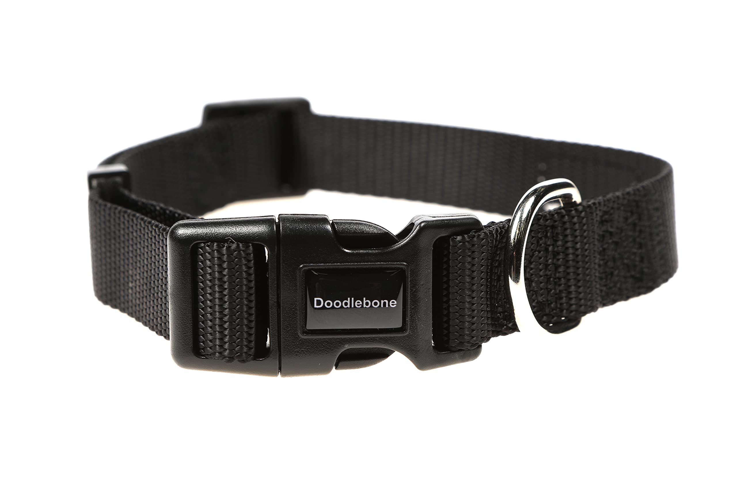 Doodlebone, Dog Collar, Adjustable Strong Collar with Secure D Ring - Image 2