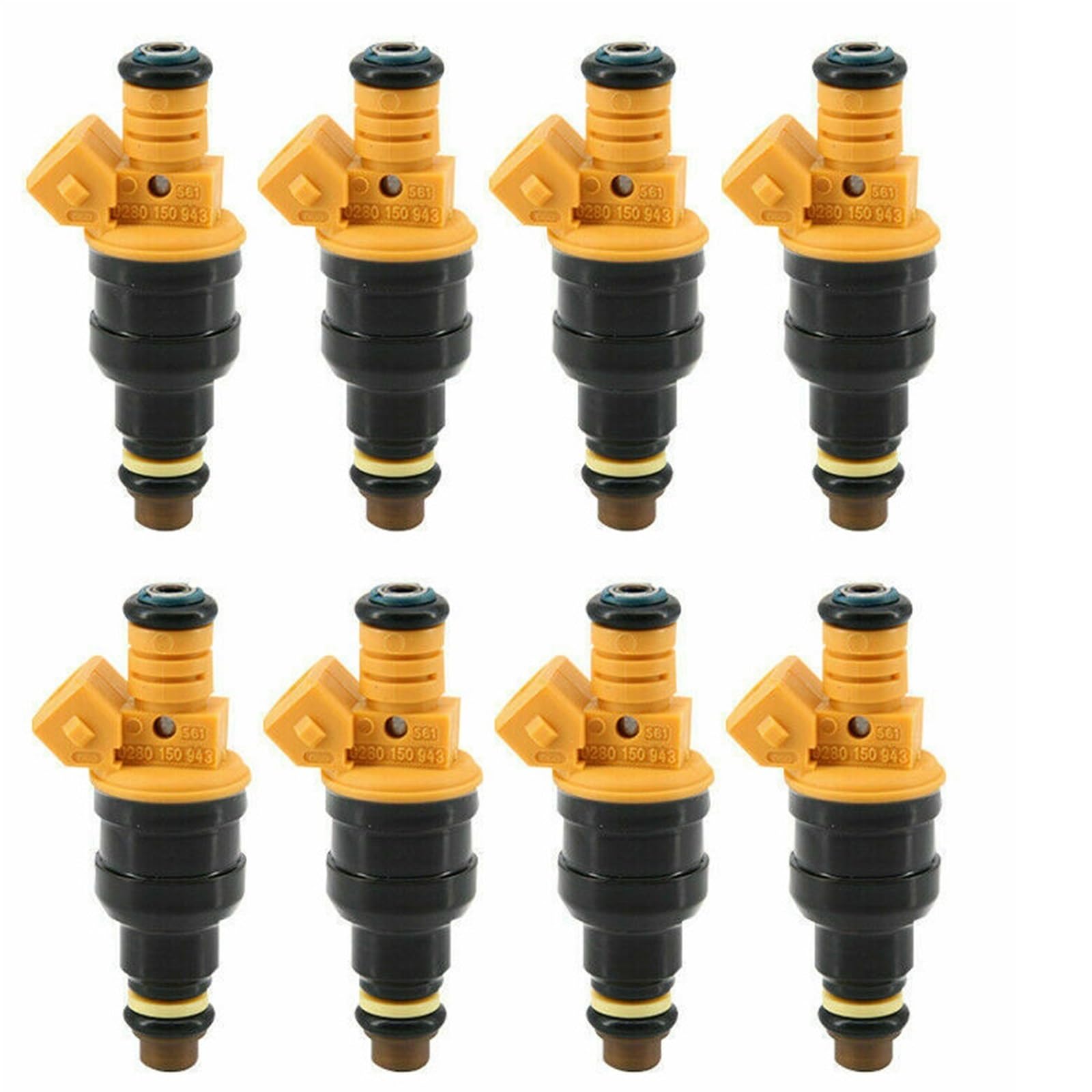 Petrol Injection Nozzles Fit for Ford 4.6 5.0 5.4 5.8L 8pcs Fuel Injectors 0280150943