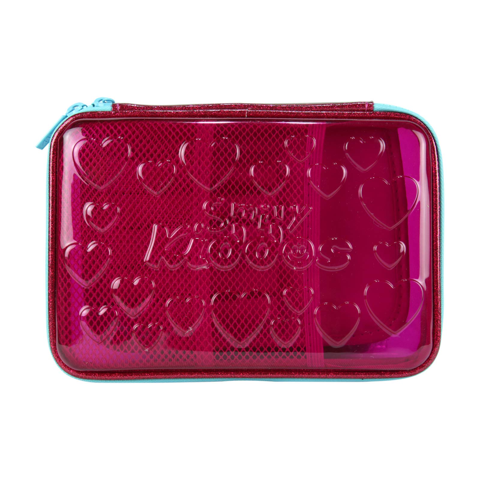 Smily Kiddos | Smily PVC Pencil Case (Pink) | Kids Pencil Case | School Pencil case| Pencil Box for Kids