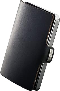 Original Cardholder with Moneyclip - Smooth Leather Slim Wallet - Leather Wallet - Premium Wallet - Cardholder - Soft Touch Black