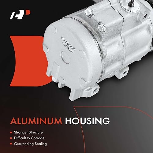 Miniatura 3 de A-Premium Compresor de CA con embrague compatible con Ford Explorer 2006-2010 4.0L y Mercury Mountaineer 2006-2010 4.0L, estilo FS20, 6PK