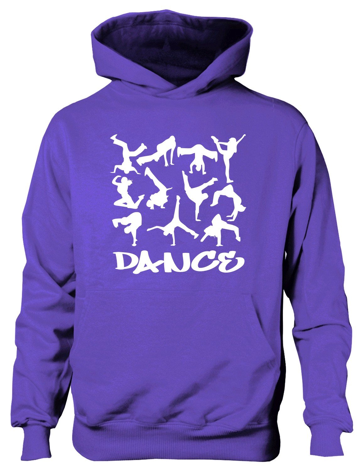 Print4U Street Dance Kids Girls Hoodie Idea 9-11 Purple