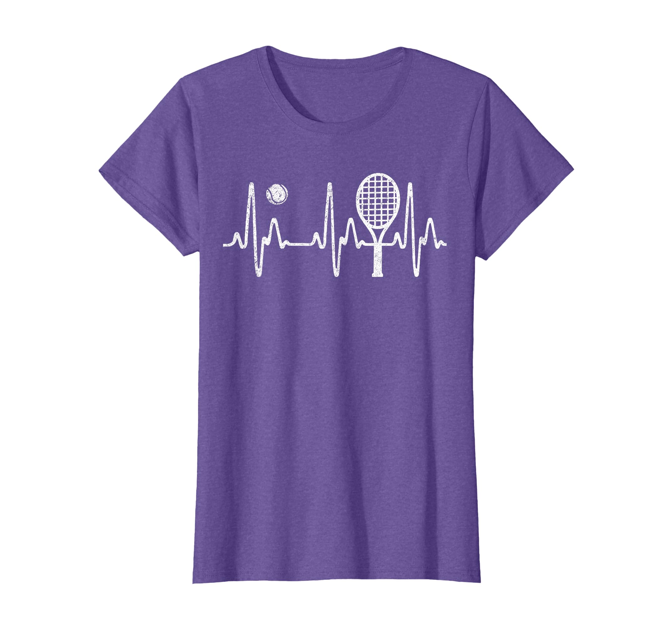 Tennis Heartbeat Shirt Best Tennis Gift Tee for Players Fans T-Shirt