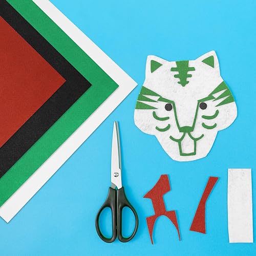 Miniatura 5 de Dohia Fieltro de color de tela de fieltro para manualidades DIY artesanía costura patchwork material D2-MZB (amarillo)