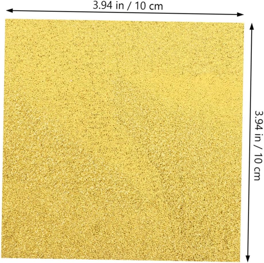 200Pcs Gold Aluminum Foil Candy Wrappers for Chocolate Packaging Foil Paper for Candy Bar Wrapping Moisture and Dust Resistant Wrapping Paper for Party Favors and Packaging