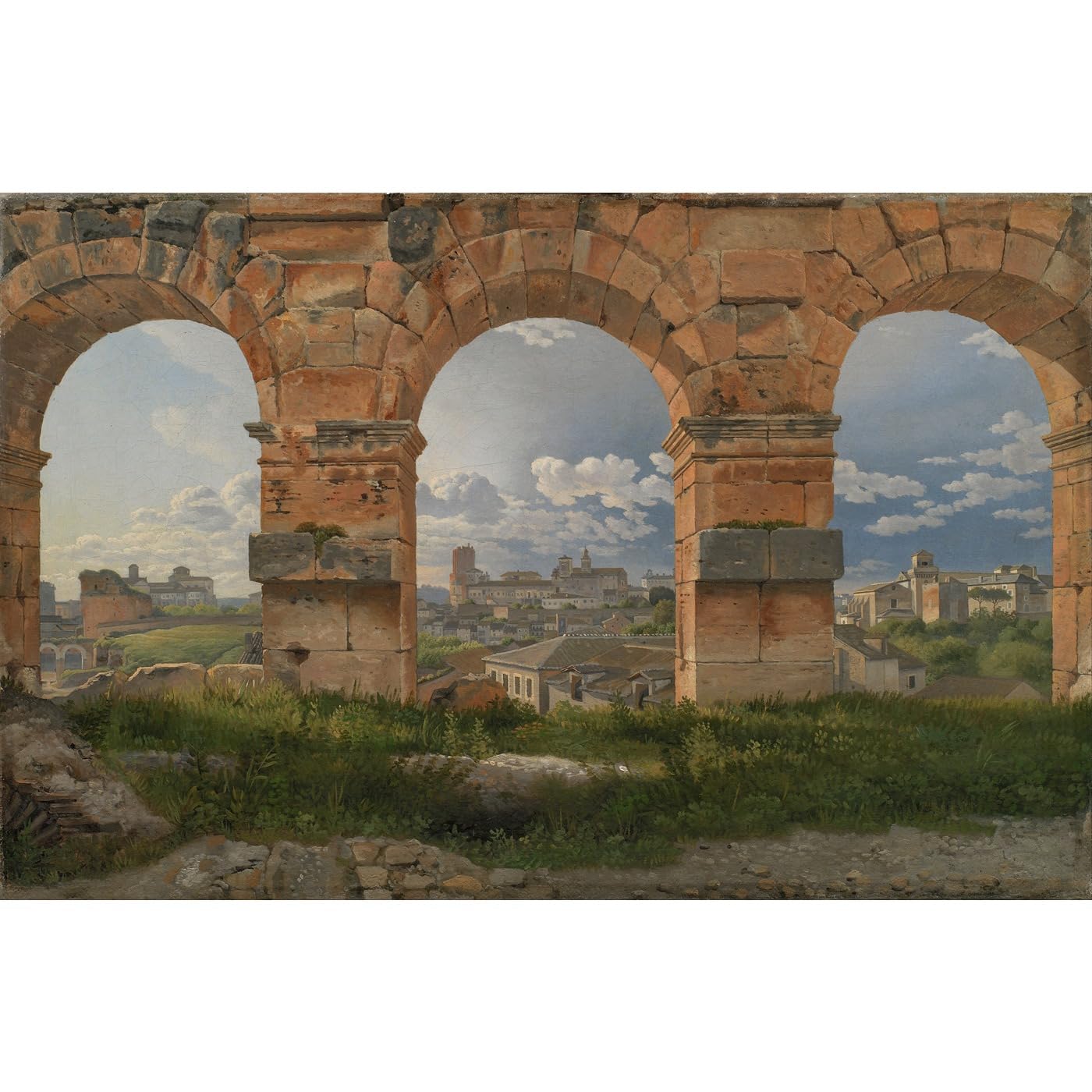 Colisée Eckersberg poster imprimé grand format aux détails nets