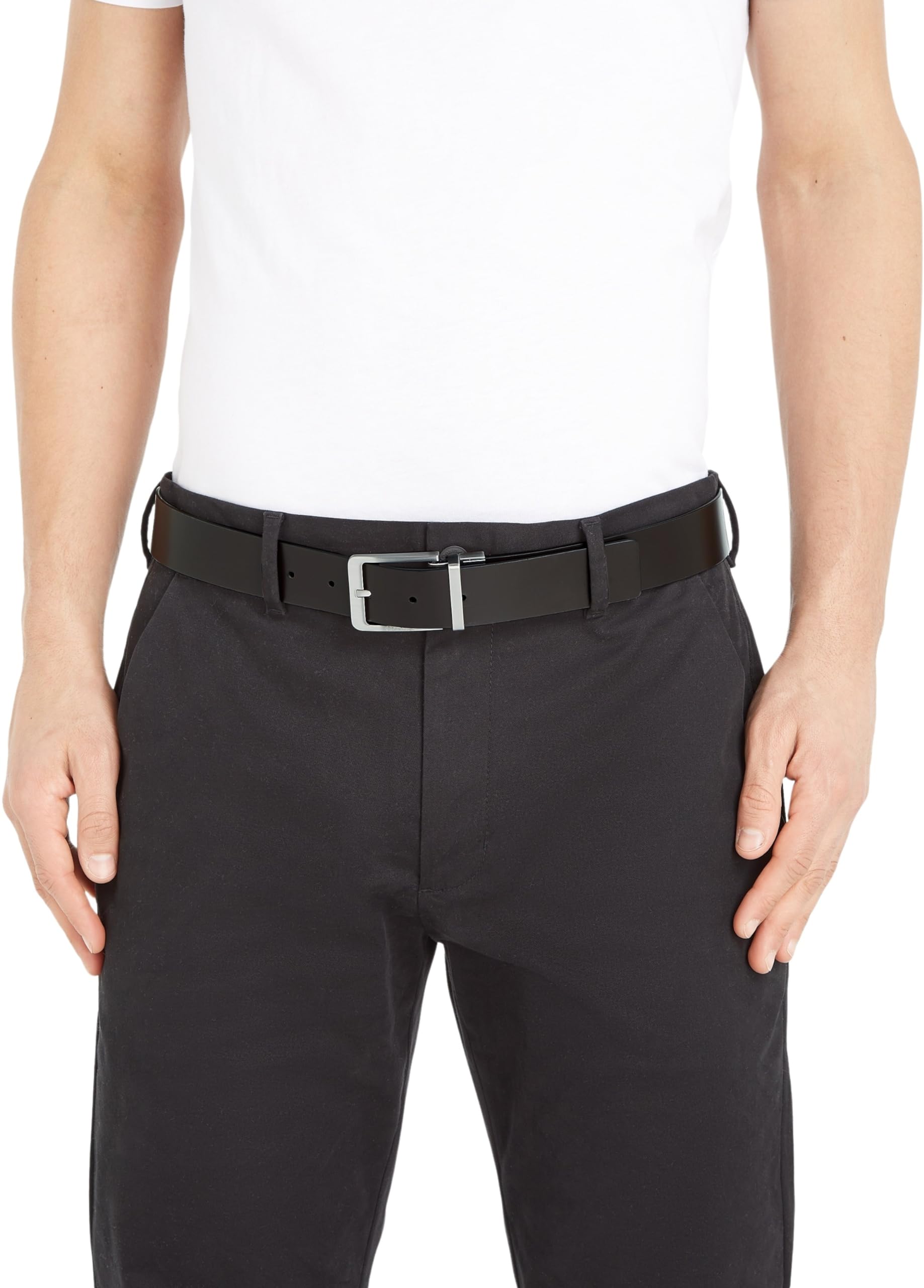 Calvin Klein Adj/Rev Warmth 35mm K50k510956 Cintura regolabile/reversibile Uomo (Pacco da 1)