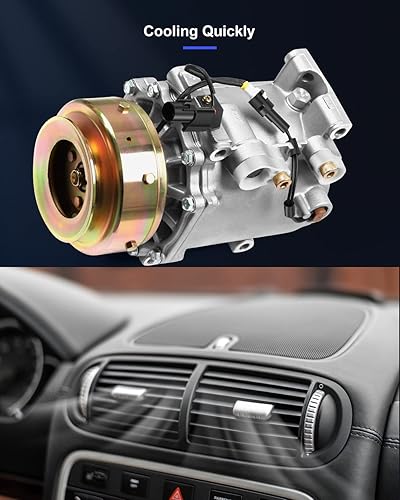 Miniatura 5 de ECCPP Compresor A/C con embrague 1997-2004 para Mitsubishi Montero Sport 3.0L 3.5L