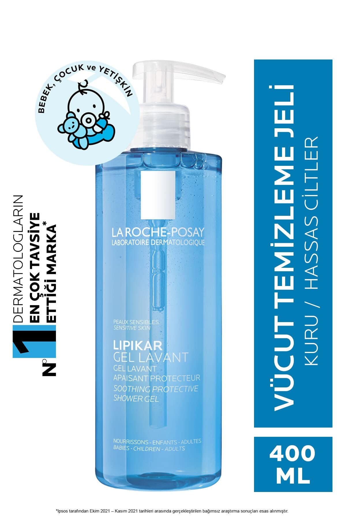 La Roche-Posay Lipikar Nourishing Shower Gel 400ml