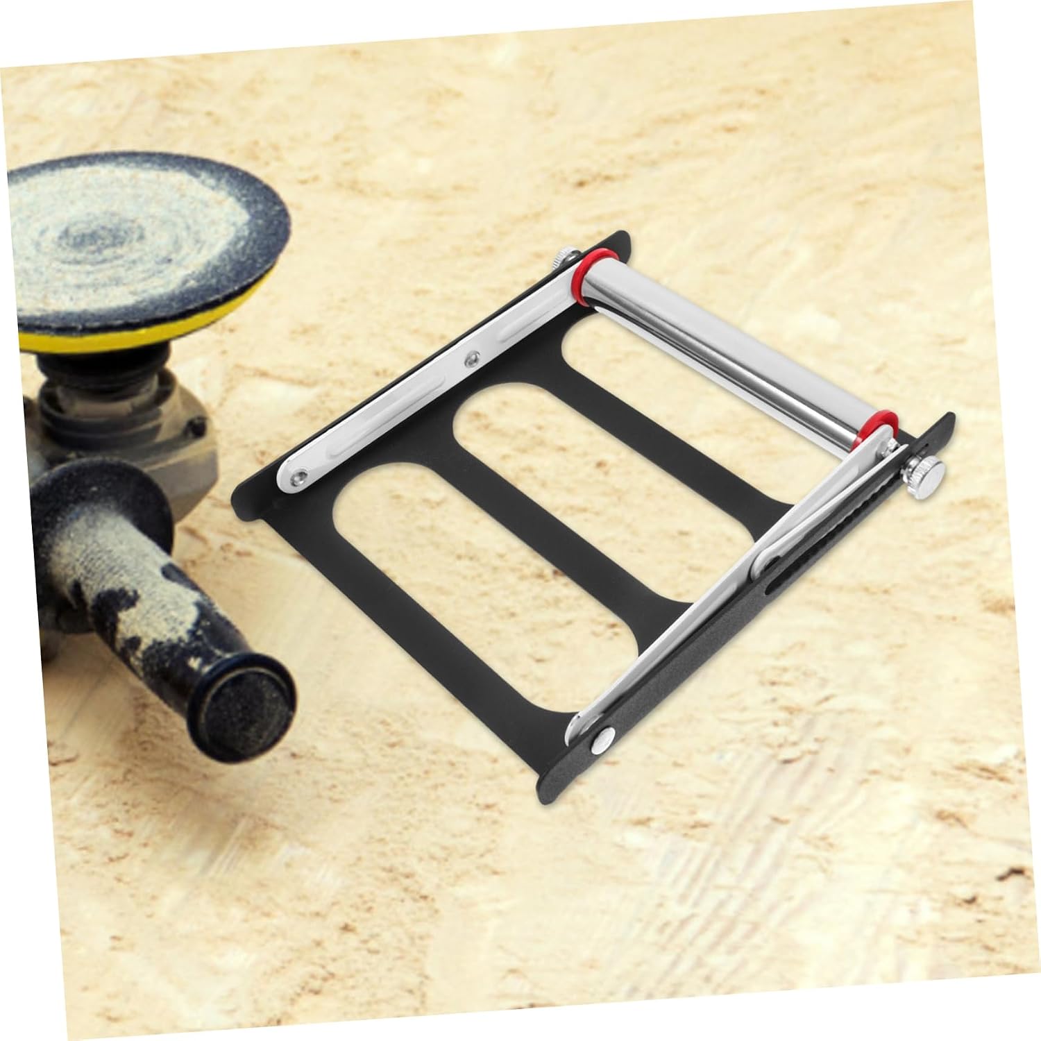 Adjustable Cutting Machine Stand Metal Support Frame for Chop Saw Rolling Miter Saw Stainless Steel Material Stand Slip Design Additional Support Bracket