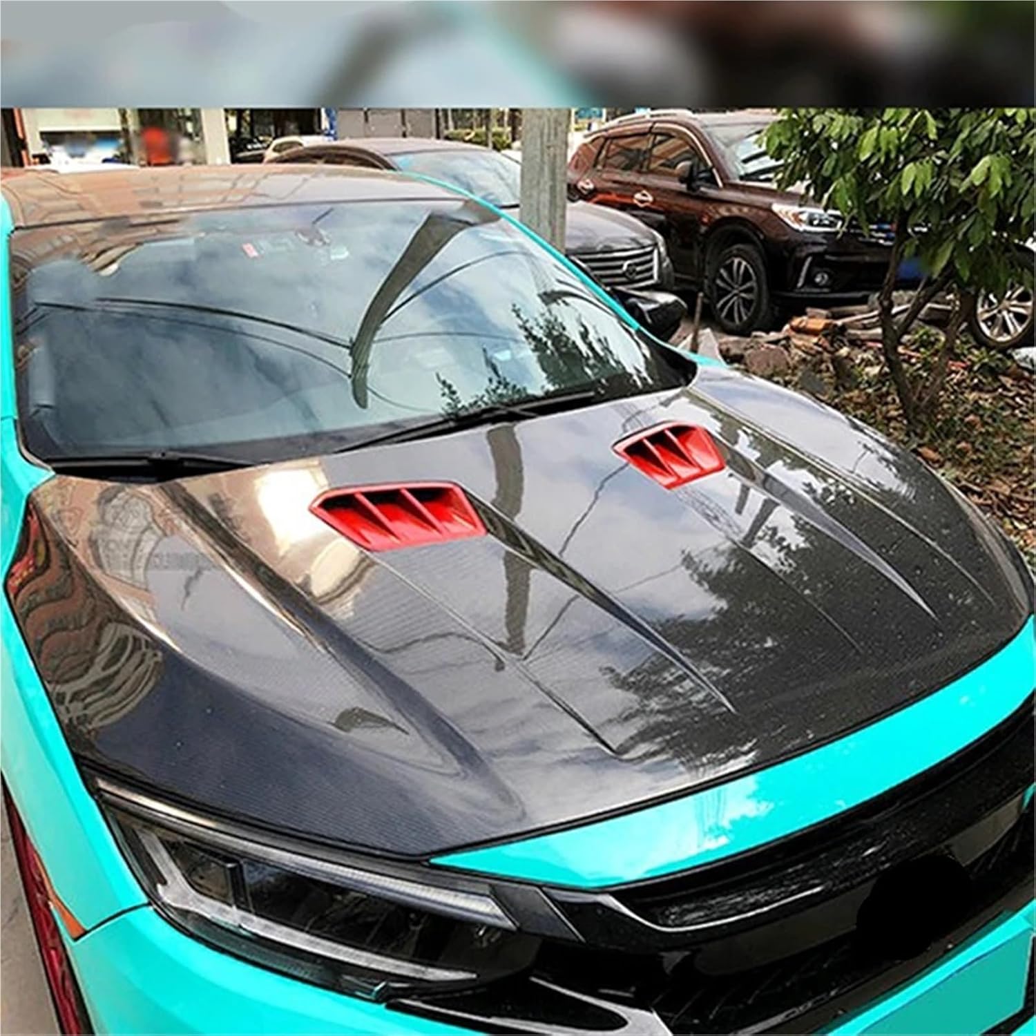 ホンダ シビック fk8 fk7 純正 ボンネット ポップアップフードユニット