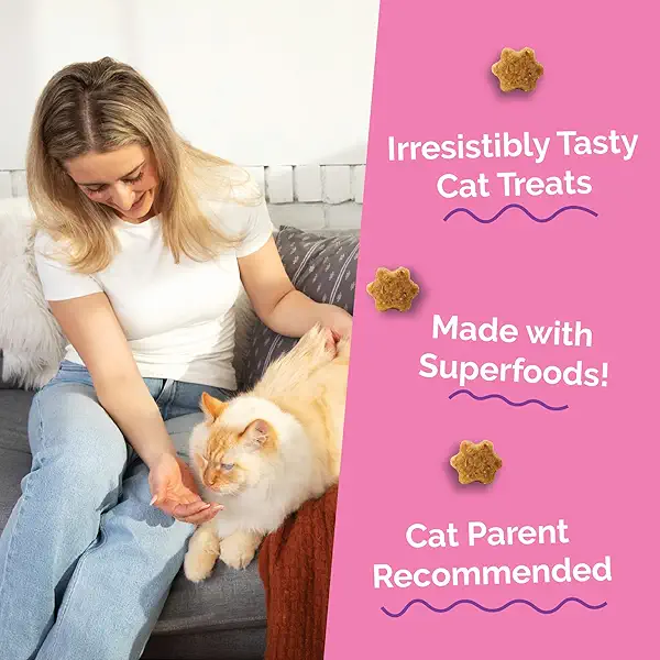 Fruitables Cat Treats Crunchy Cat Treats, Healthy Low Calorie Kitten Snacks, Made Without Wheat, Corn and Soy, Kitten Essentials, Made with Real Tuna and Pumpkin, 30 Ounces 3