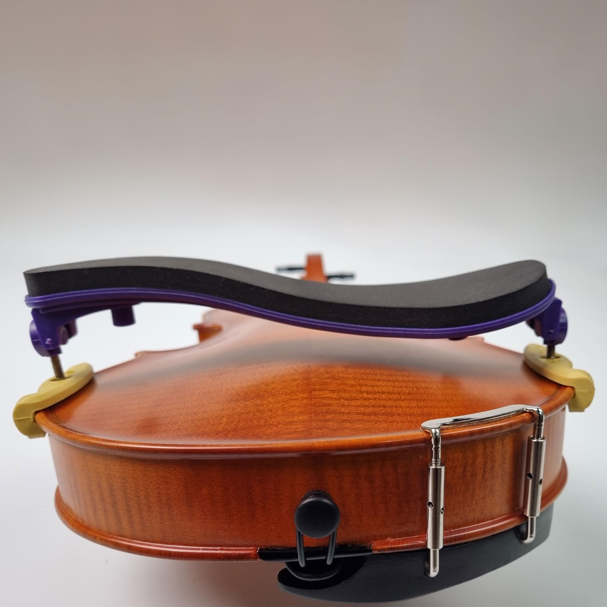 Hidersine Shoulder Rest 4/4 size Purple. Shawbury Model. Adjustable height and width. For full size violins. Comfortable and easy to fit - Image 4
