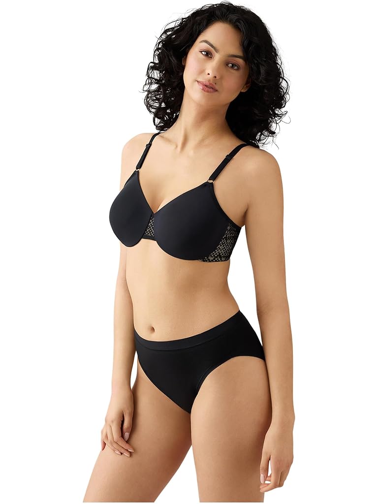 Black Wacoal Comfort Within Reach Underwire Bra
