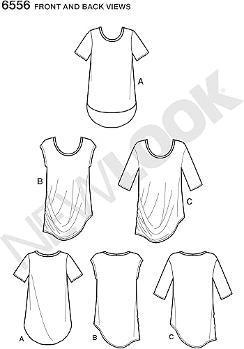 Miniatura 3 de New Look D0933  6556 - Patrones de costura para camisetas de mujer (tallas 36 a 42)