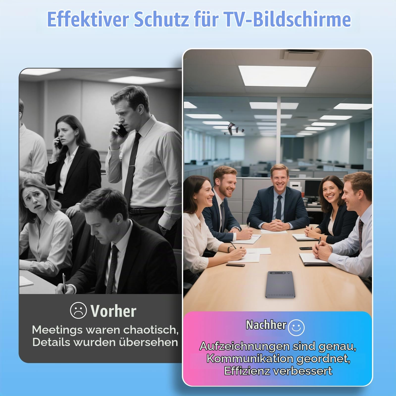 KI Digitales Diktiergerät AI Sprachrekorder 118+ Sprachen Echtzeit-Transkription & Übersetzung 64GB digitaler Diktiergerät mit Textkonvertierung Smart-Zusammenfassung für Meeting-Notizen
