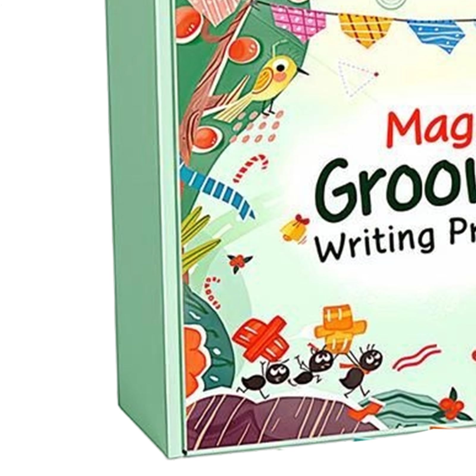 Libro De Práctica De Escritura Infantil Aprendizaje Con Libro De Caligrafía | Libro De Práctica De Caligrafía Con Agarre Para Lápiz Para Niños Y Niñas De Preescolar Jardín