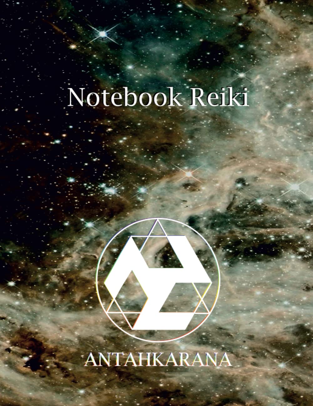 Notebook Reiki ANTAHKARANA: Shamballa Symbol | Journal Reiki | 8.5x11 inches, 120 pages