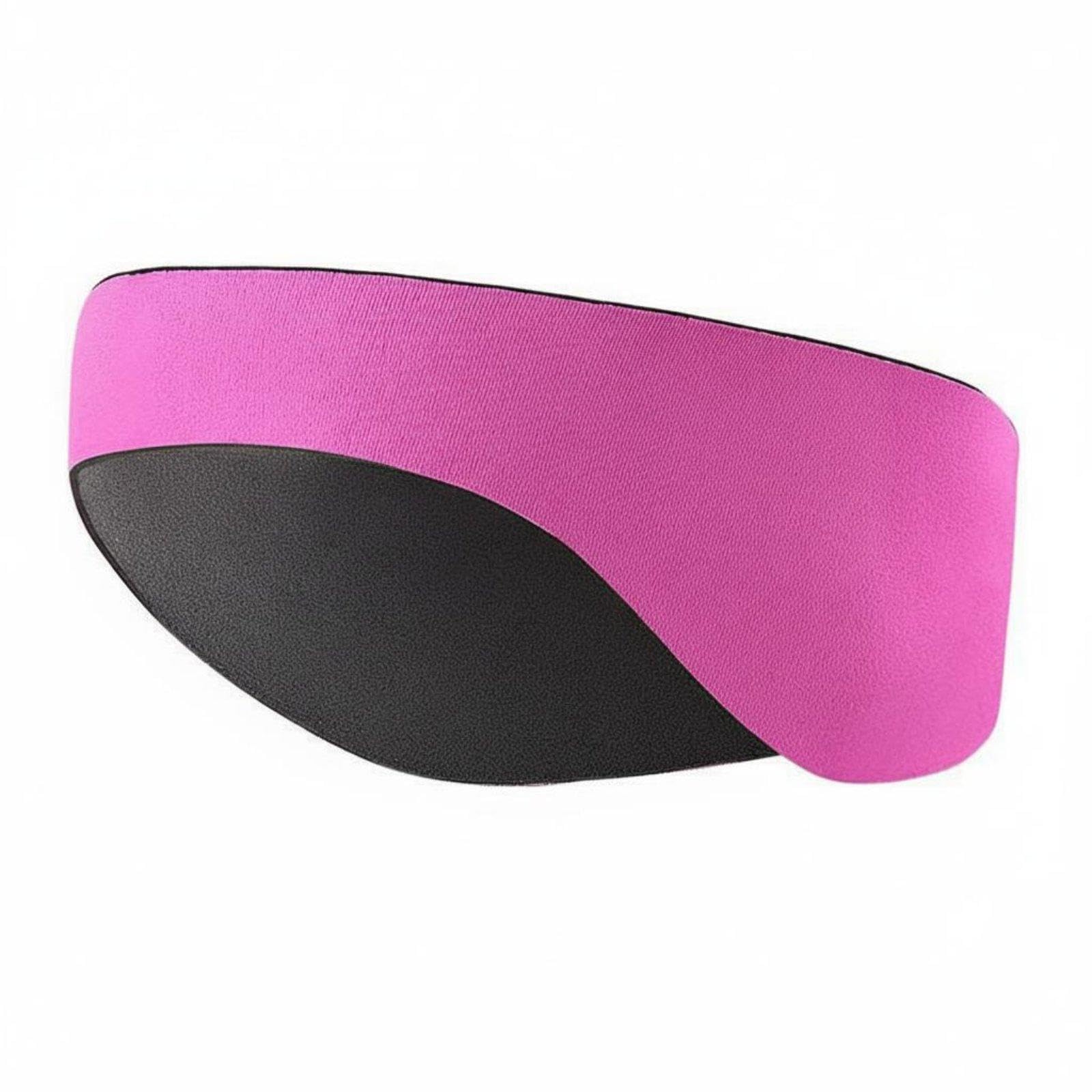 trendynest swimming ear protection headband skin-friendly swimming headband comfortable waterproof swim band for adults, swimmers, bathing, running pink l
