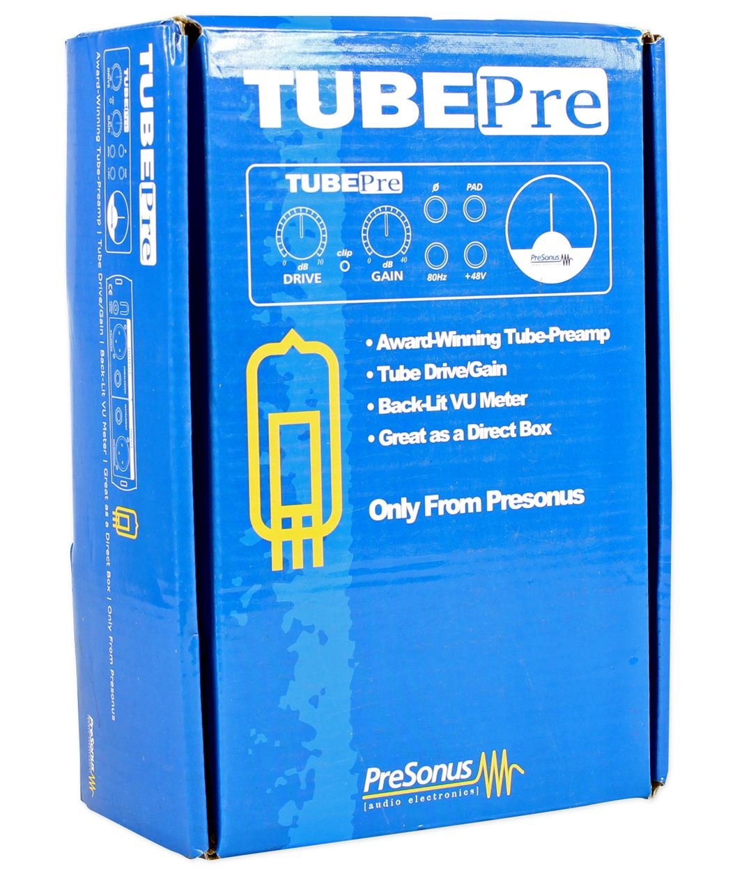 PreSonus Tubepre - Preamplificador de Tubo (con Entrada para micrófono, Canal único)