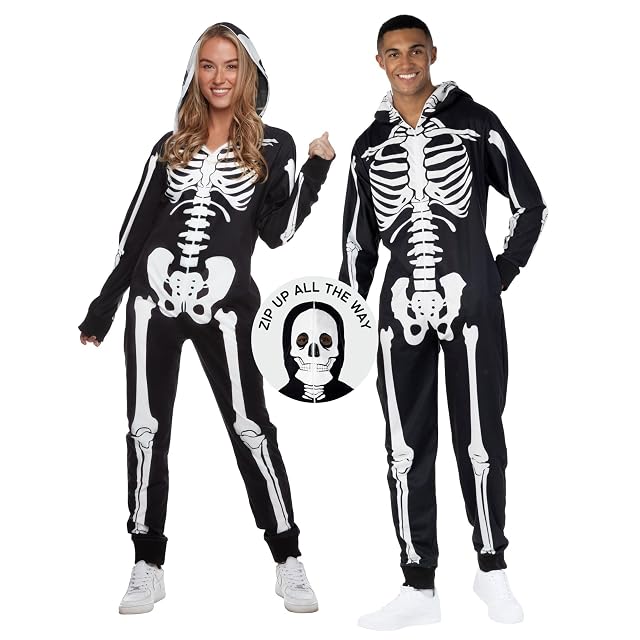 Foto 4 de 8 de Morph Disfraz Esqueleto Hombre, Disfraz Halloween Hombre, L