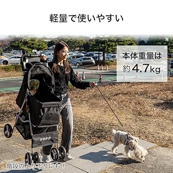FOFO ペットカート バギー ブラウン 軽量 犬 フォフォ Amazon.co.jp: FOFO (フォフォ) ペットカート 軽量 犬カート