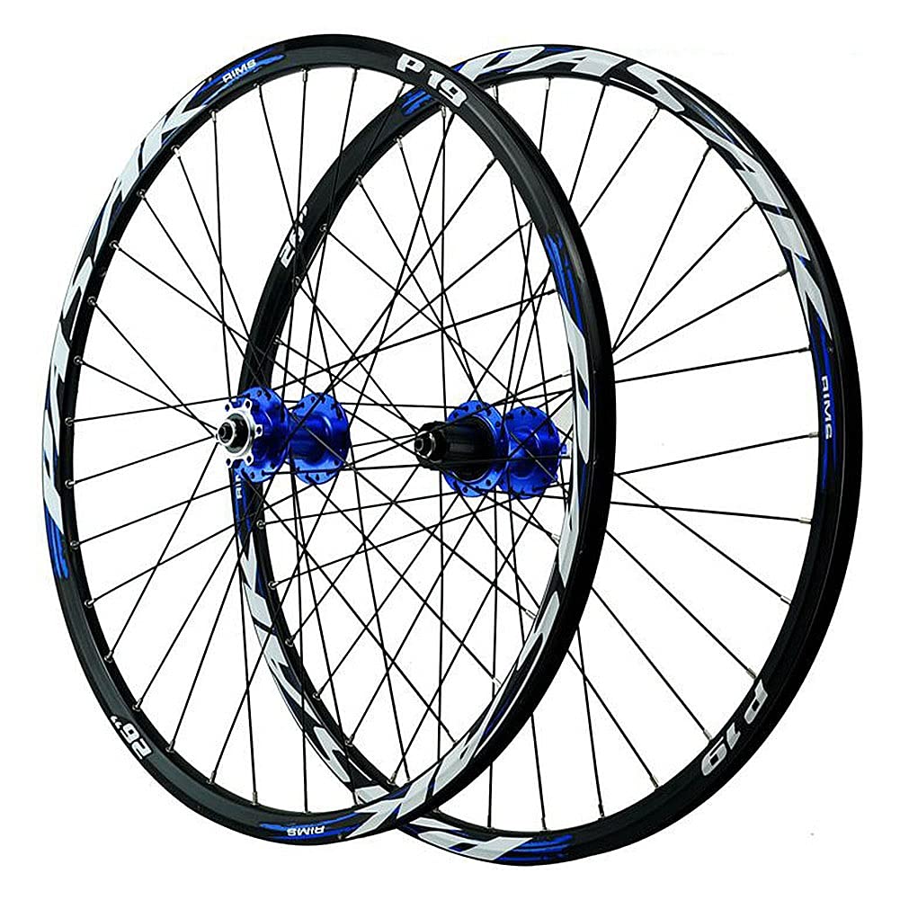 MTB Laufradsatz 26"/27,5"/29" Mountainbike Rad Scheibenbremse Räder Zum 7 8 9 10 11 12 Geschwindigkeit Kassette Fahrradräder Schnelle Veröffentlichung 32 Löcher
