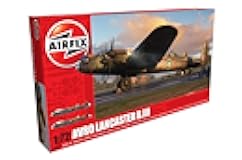 Avro Lancaster B III 1:72 Military Aviation Plastic Model Kit A08013A,Gray
