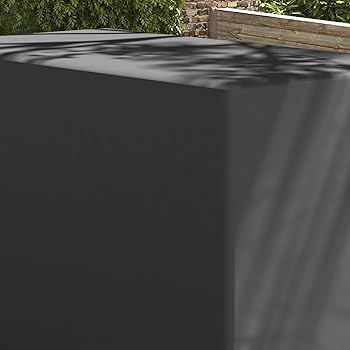 600D Oxford 3-Seater Patio Swing Cover Outdoor Swing Chair Cover Rain Protection Waterproof Anti-UV, Dark Gray