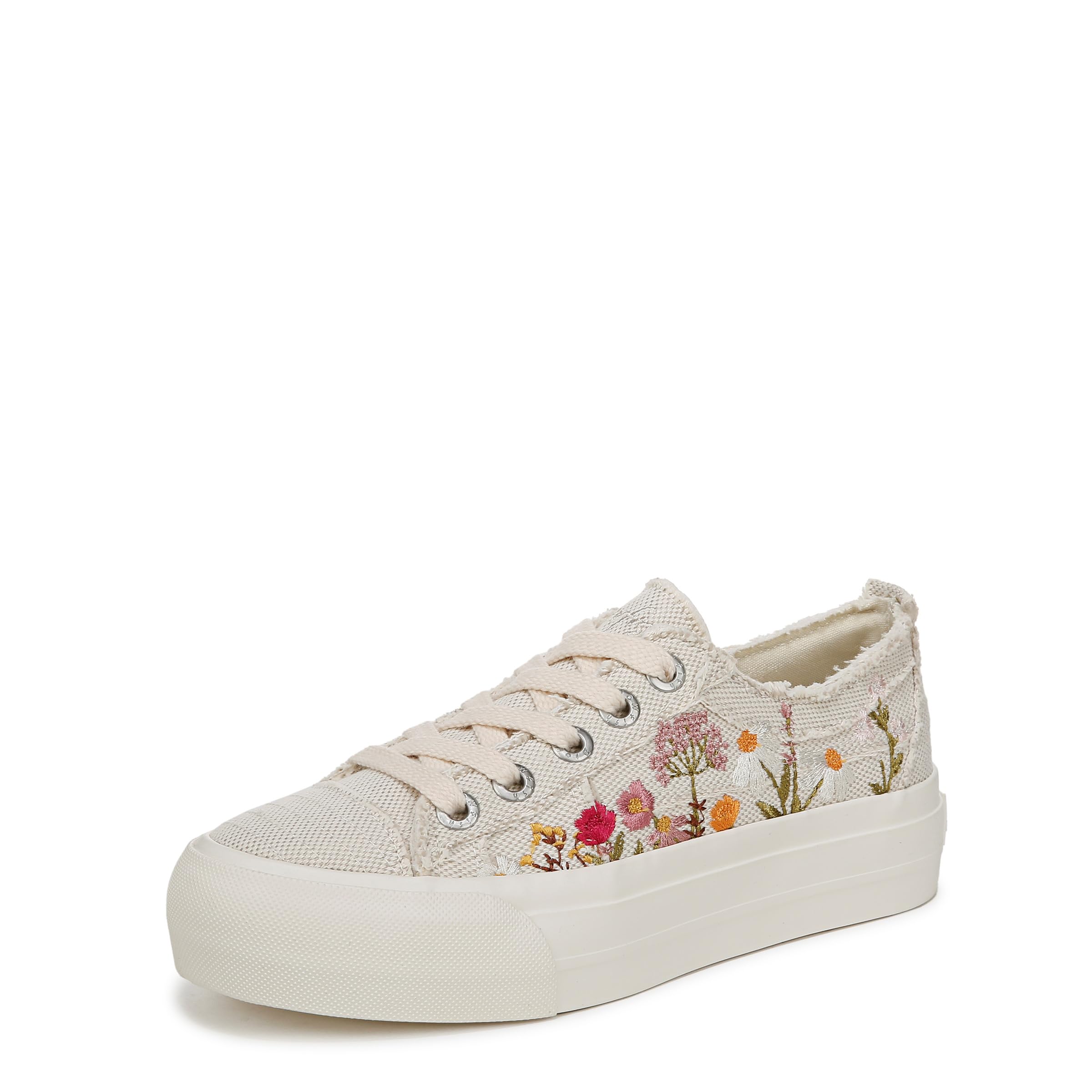 Blowfish Malibu Women's Sadie-Sun Sneaker, Cream/Multi, 5.5 UK