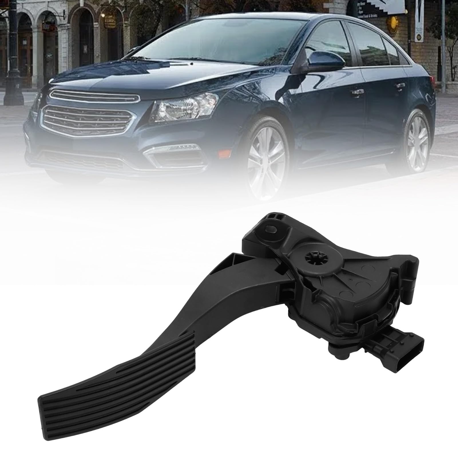 SIXRUN Pedale Acceleratore con Sensore di Posizione, Gruppo Pedale Acceleratore Elettronico OEM 13252702, Uscita Segnale Precisa e Sostituzione Diretta per Chevy Volt Cruze ELR Verano Cascada
