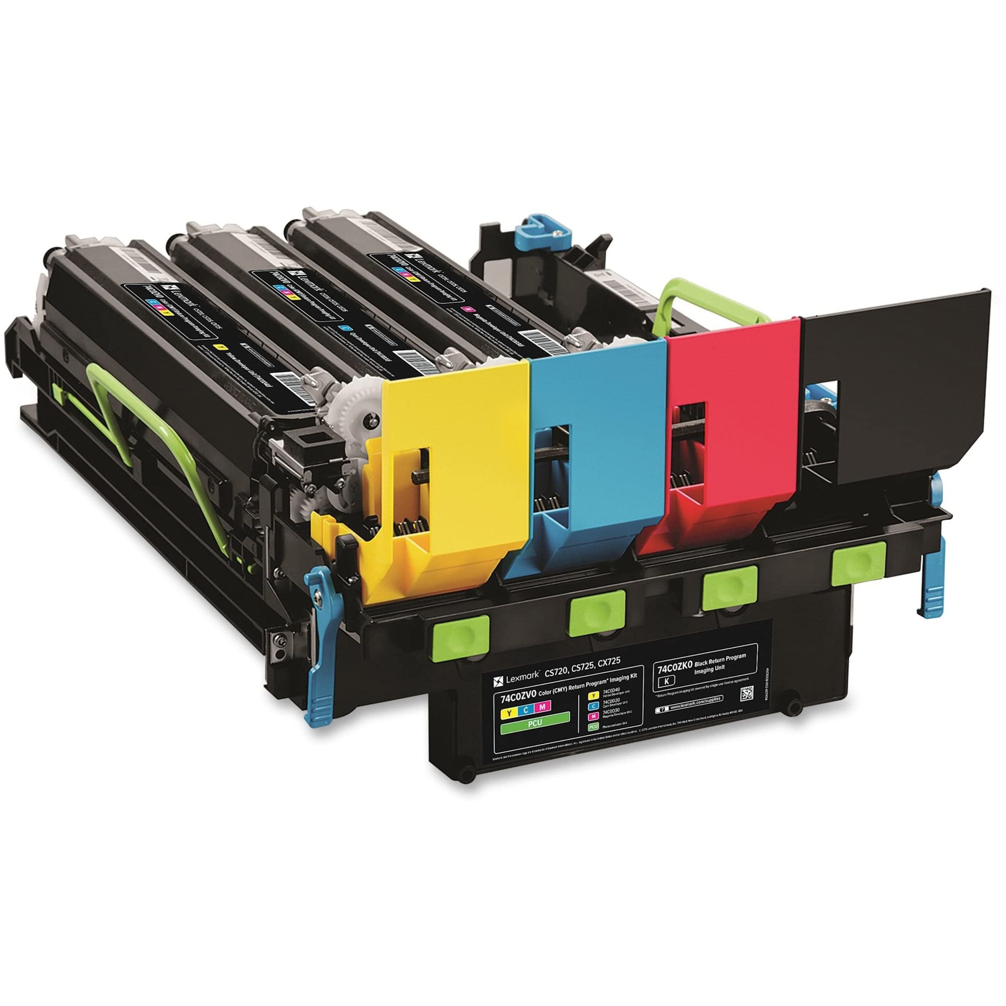 Amazon.com: Lexmark 74C0ZV0 CS720, CS725, CX725 Color (CMY) Return