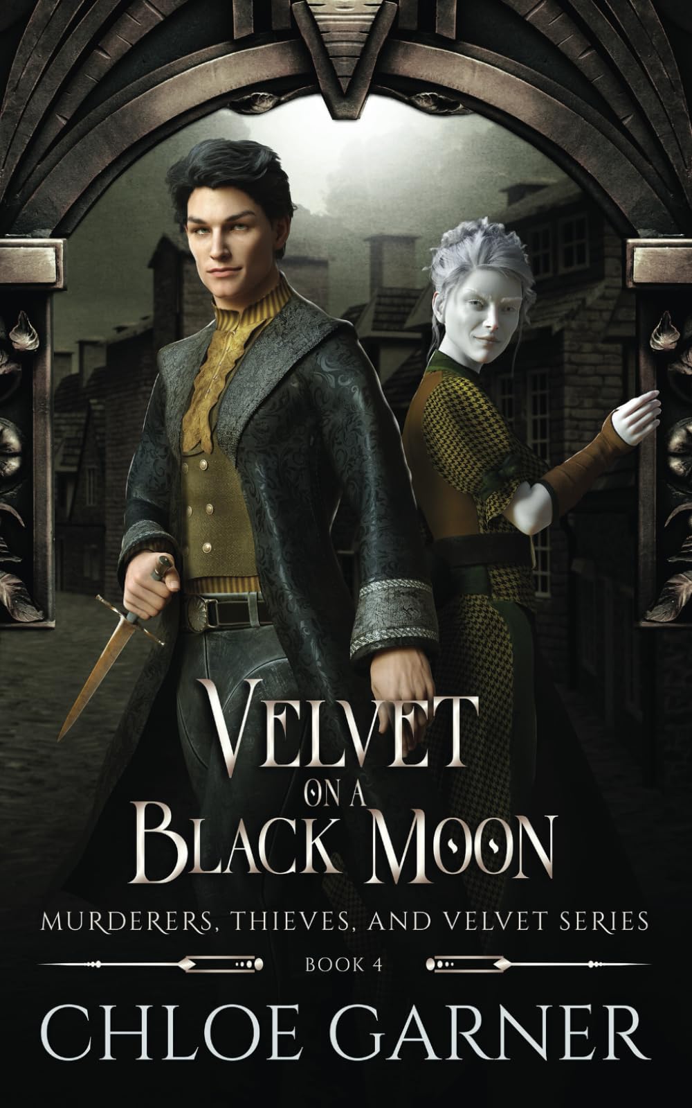 Book cover for Velvet on a Black Moon