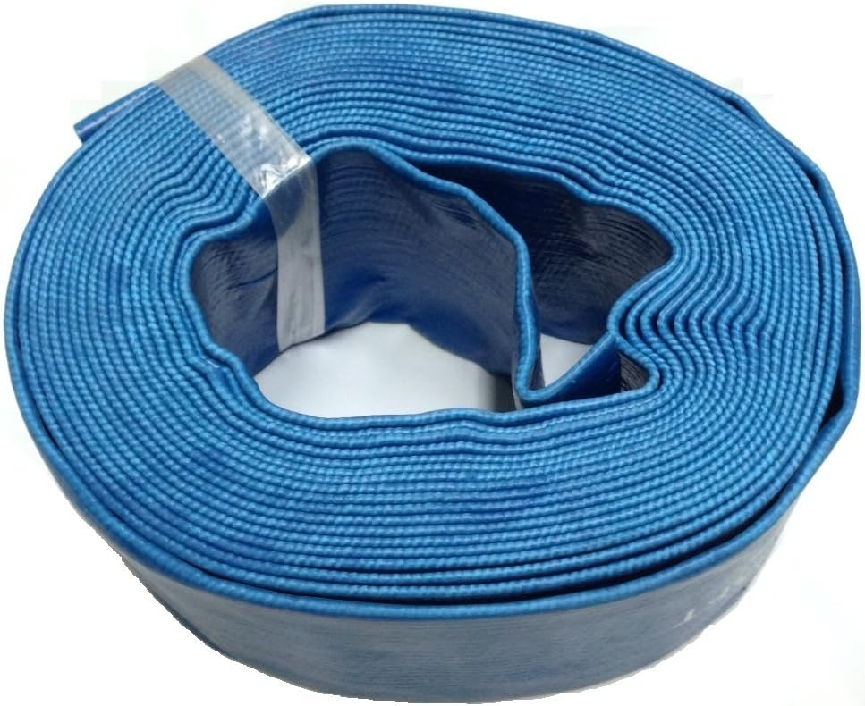 Swimming Pool Filter Discharge Backwash Hose 50' x 2 50-Ft x 2-Inch w/Clamp