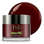 SNS Nail Dip Powder, Gelous Color Dipping Powder - Feel Like A Million Dollars (Brown/Maroon, Cream) - Long-Lasting Dip Nail Color Lasts 14 Days - Low-Odor & No UV Lamp Required - 1oz