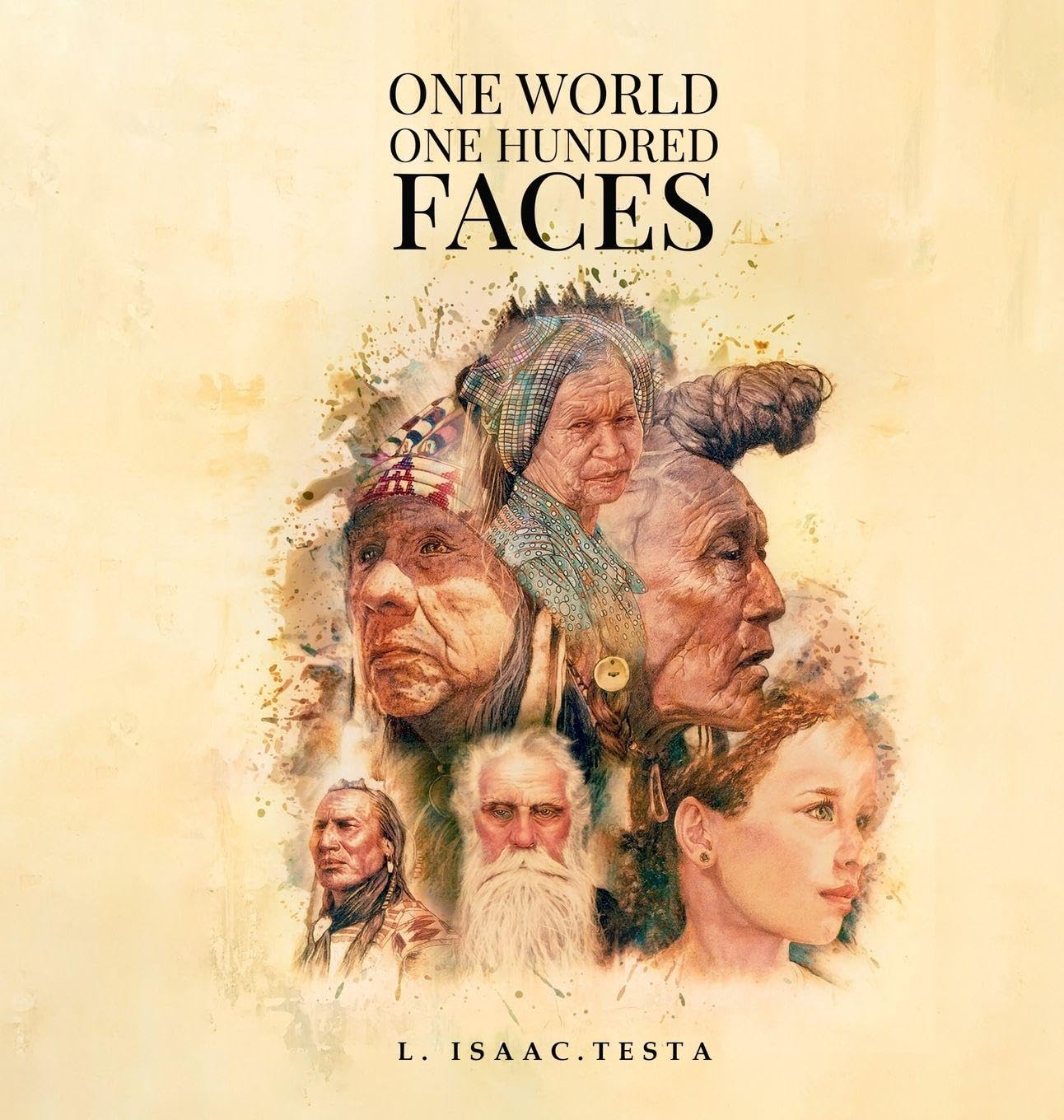 One World One Hundred Faces édition brochée de collection d'art