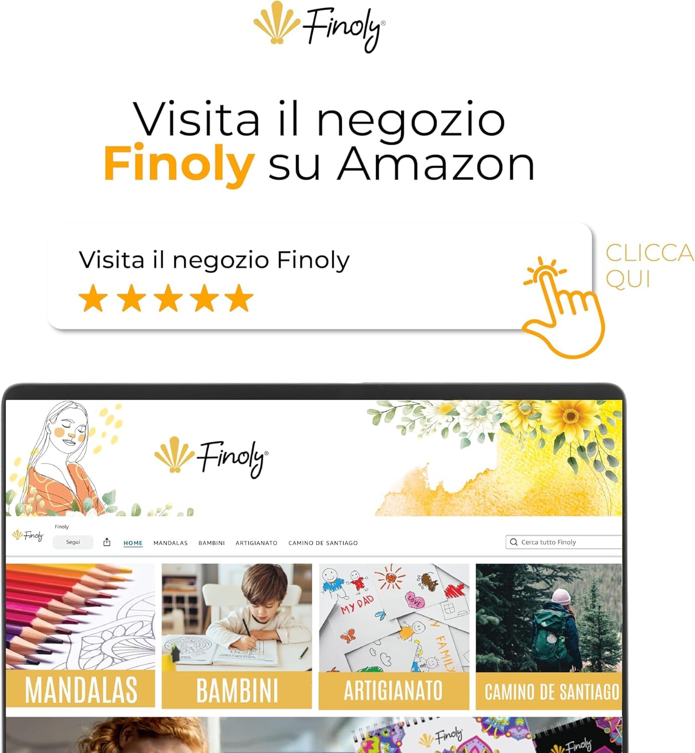 Finoly Wandkalender 2026 Januari 2026 Juni 2027 in het Italiaans (18