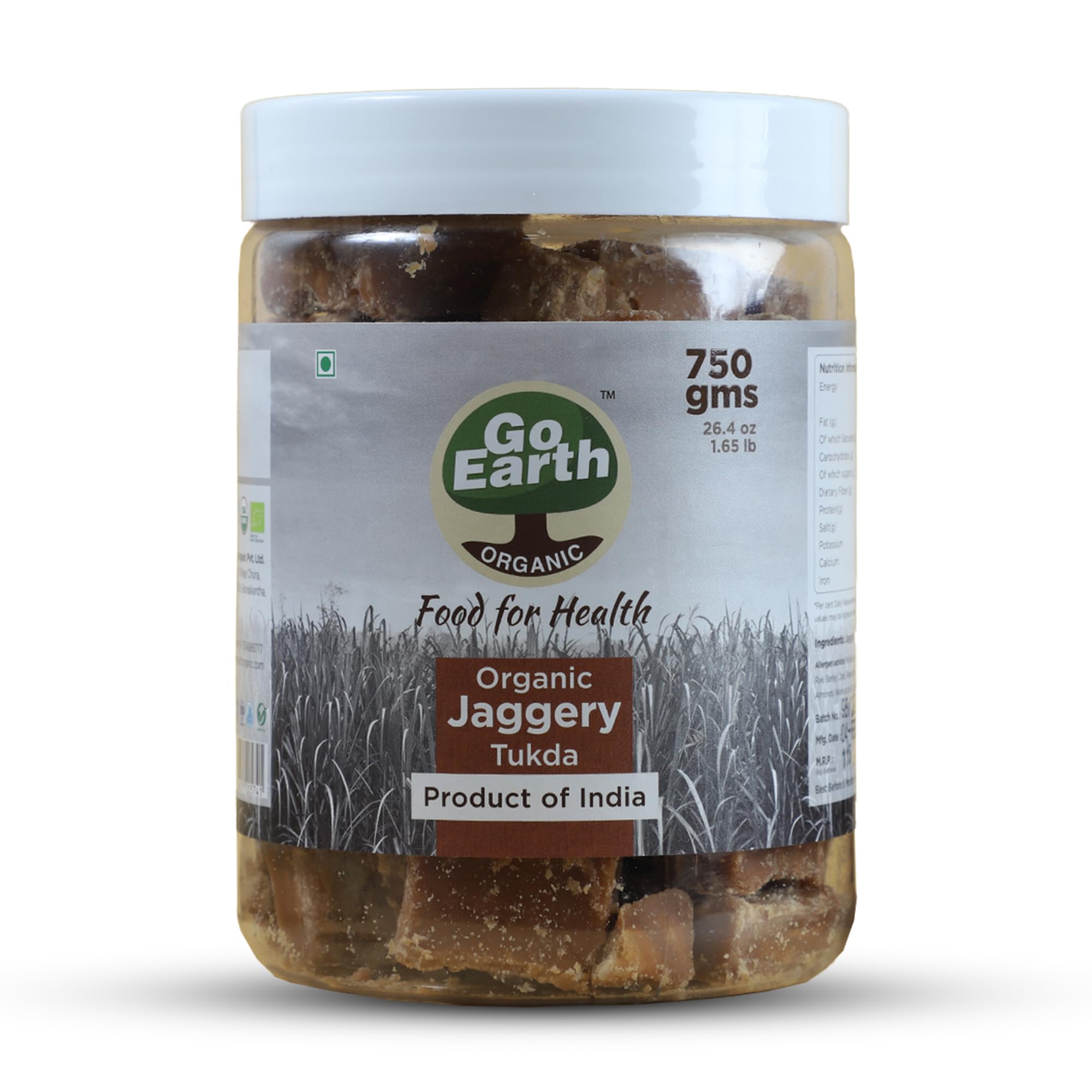 - Organic Square Jaggery Cube 750g – Pure, Natural, Preservative-Free & Chemical-Free, Organic Desi Gud – Soft, Chemical-Free Jaggery Cubes for Tea, Coffee, Milkshakes & More