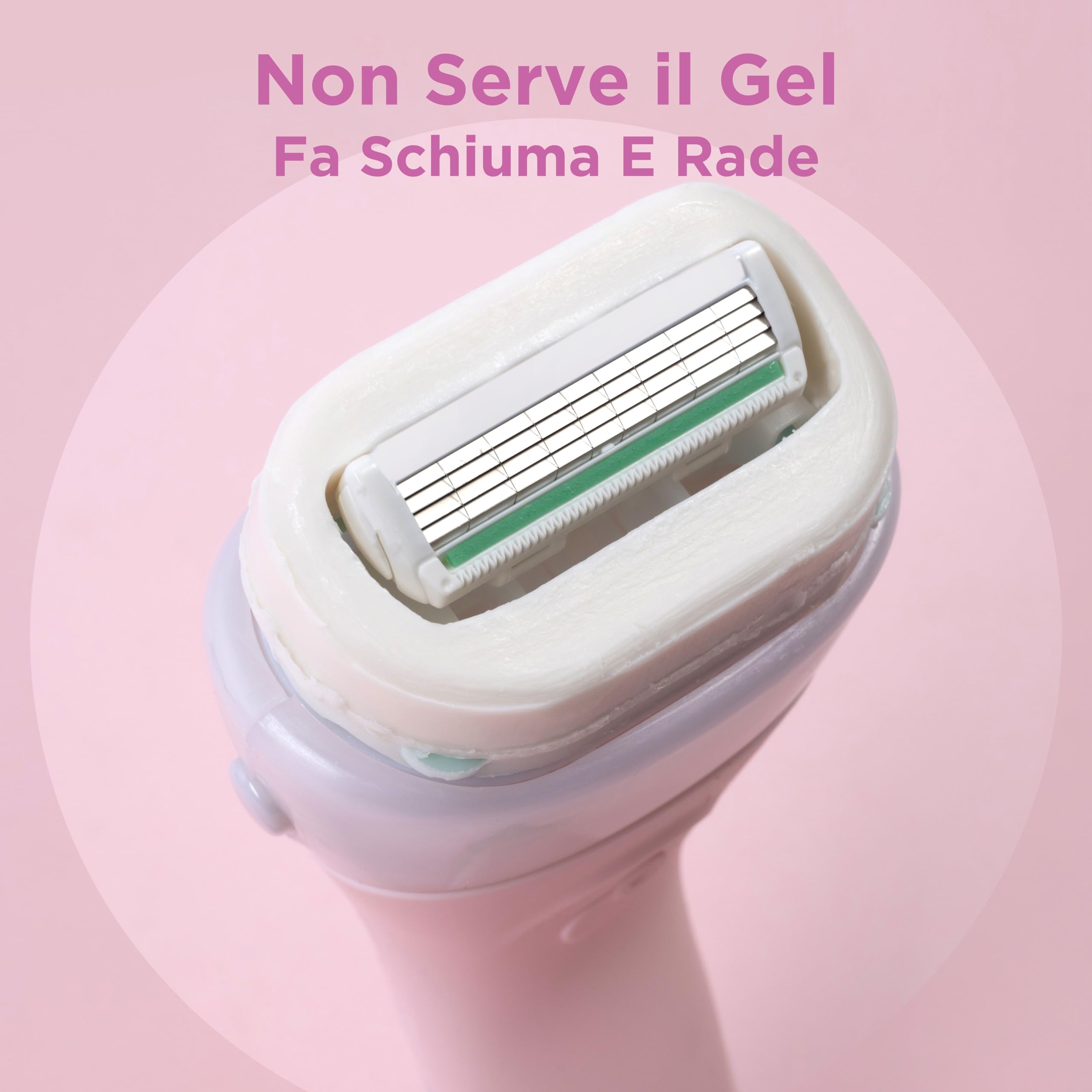 Wilkinson Sword - Intuition Ultra Moisture XXL Pack - Rasoio per donna - Confezione XXL con 1 rasoio + 5 lame di ricarica - Contiene sapone al Burro di Karité