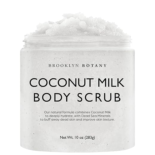 Coconut Milk Exfoliating Body Scrub, 10 oz