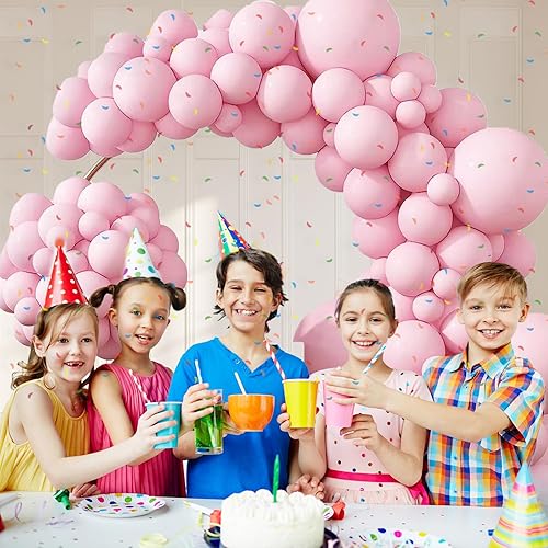 Miniatura 7 de Juego de globos de látex de 139 piezas, juegos de globos de fiesta de cumpleaños, baby shower de graduación, guirnalda de globos de vacaciones de