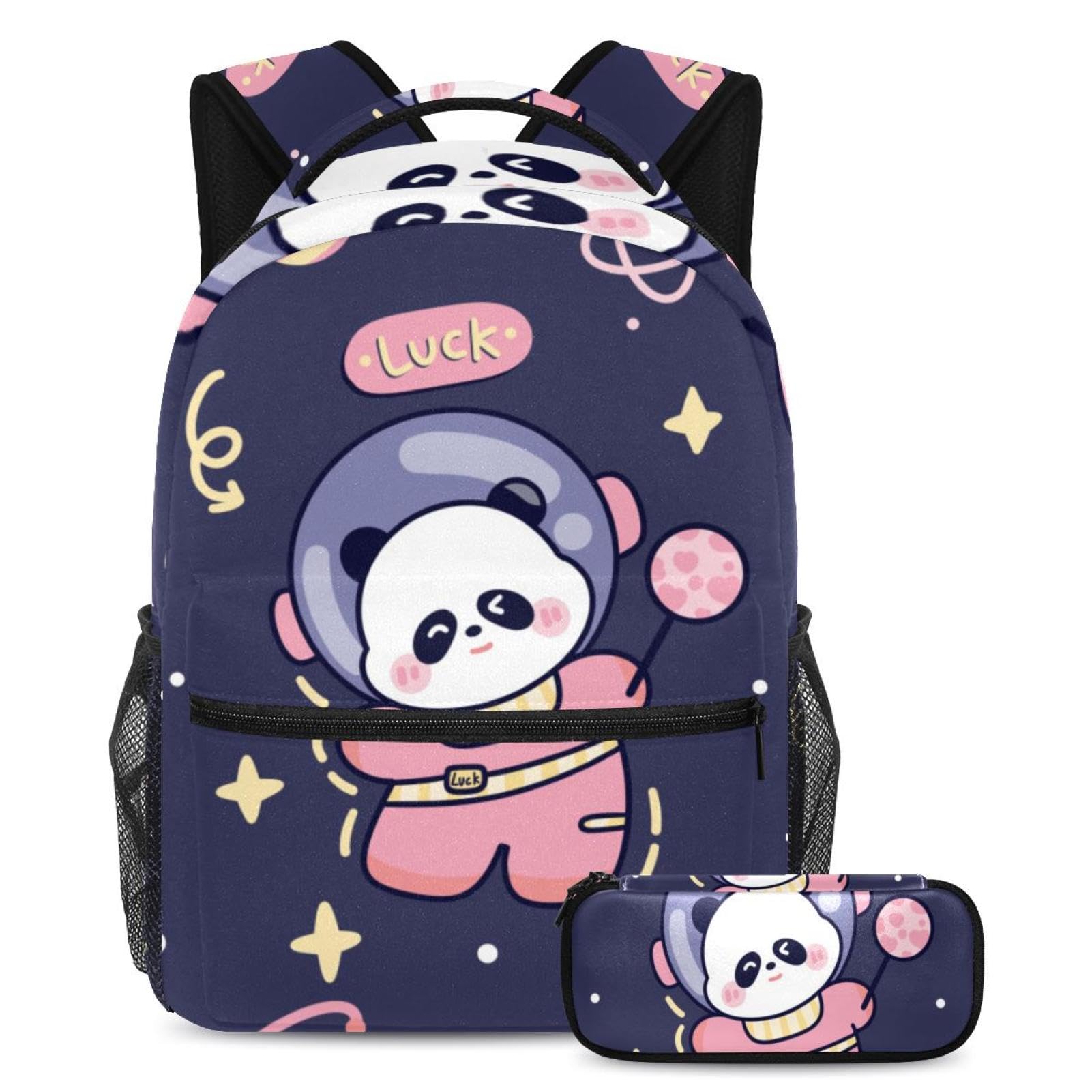 Sac à dos panda résistant Universe contre les fermetures éclair cassées