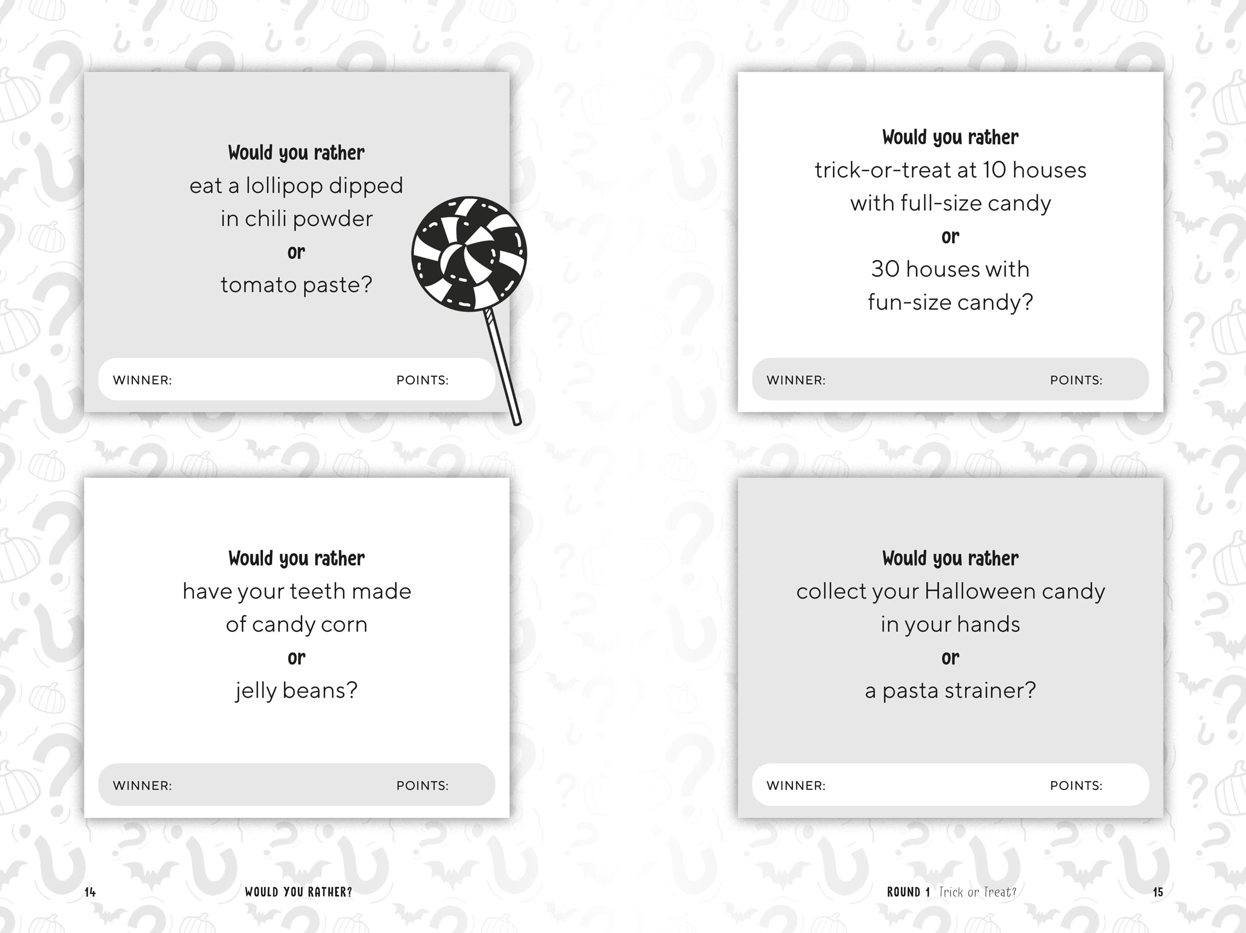 Would You Rather? Halloween Edition: Answer Spooky Questions in a Ghostly Game of Fun