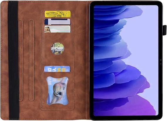 Case for Oppo Pad 5 OPD2506 (12.1 Inch) PU Leather Case Protective Shell Smart Case with Stand Case Flip Cover Wallet Style Brown