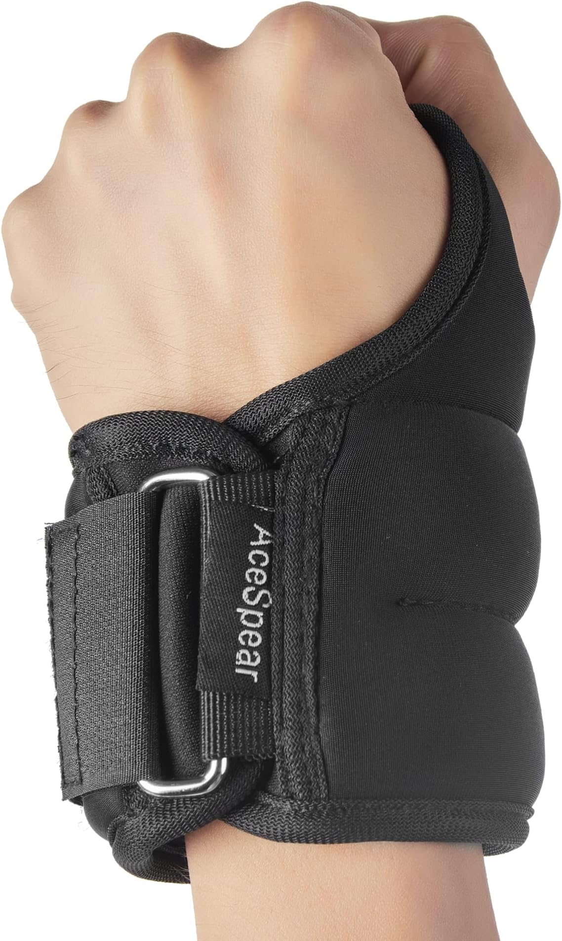 AceSpear Wrist Weights with Thumb Loops Lock for Men Women 1lb*2 2lbs*2 3lbs*2 Ankle Weights Weighted Gloves for Running Strength Training Walking Exercises