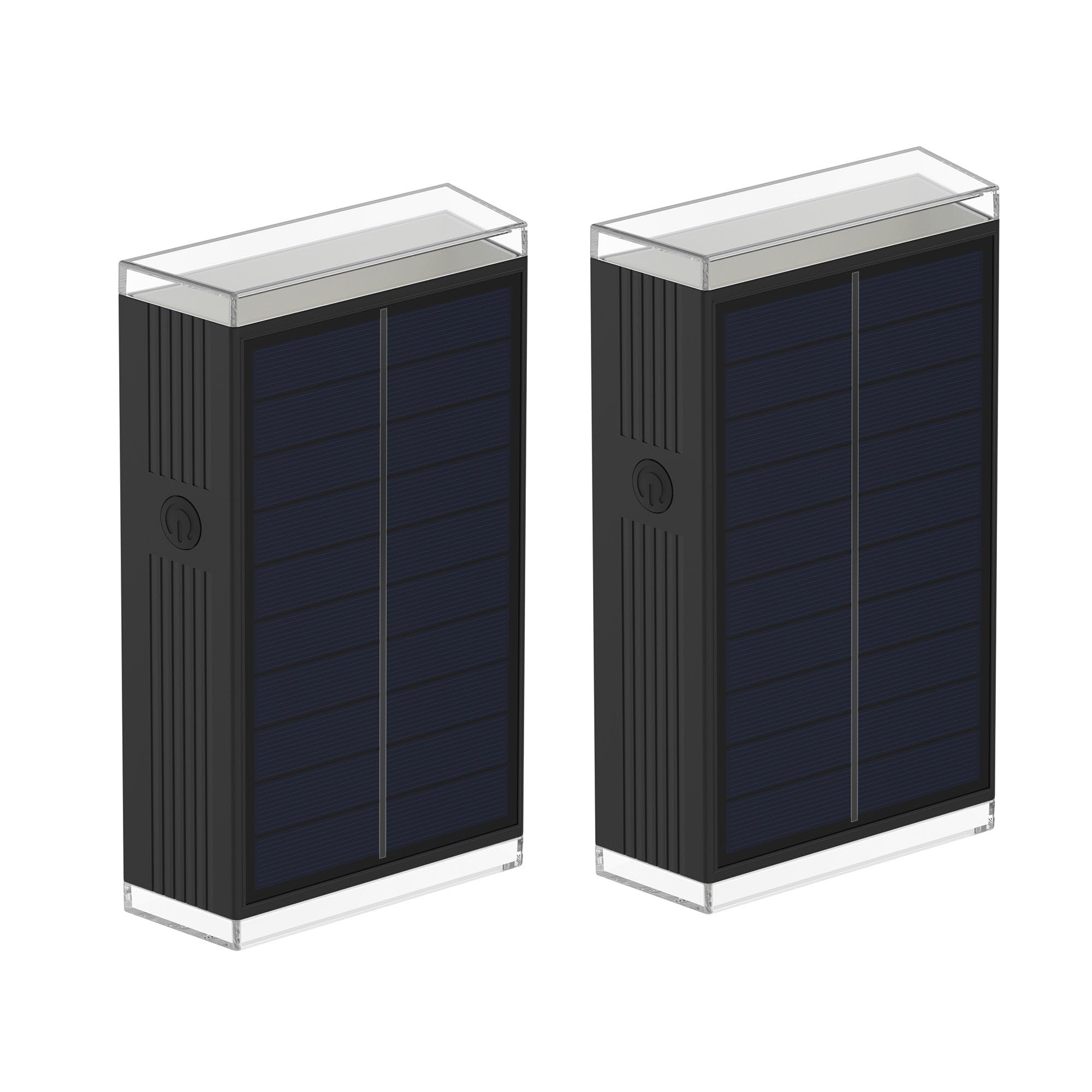 Lumisky Lot de 2 Lampes Murales Solaires Extérieur RODY Éclairage LED Étanche avec Capteur Automatique pour Jardin/Terrasse