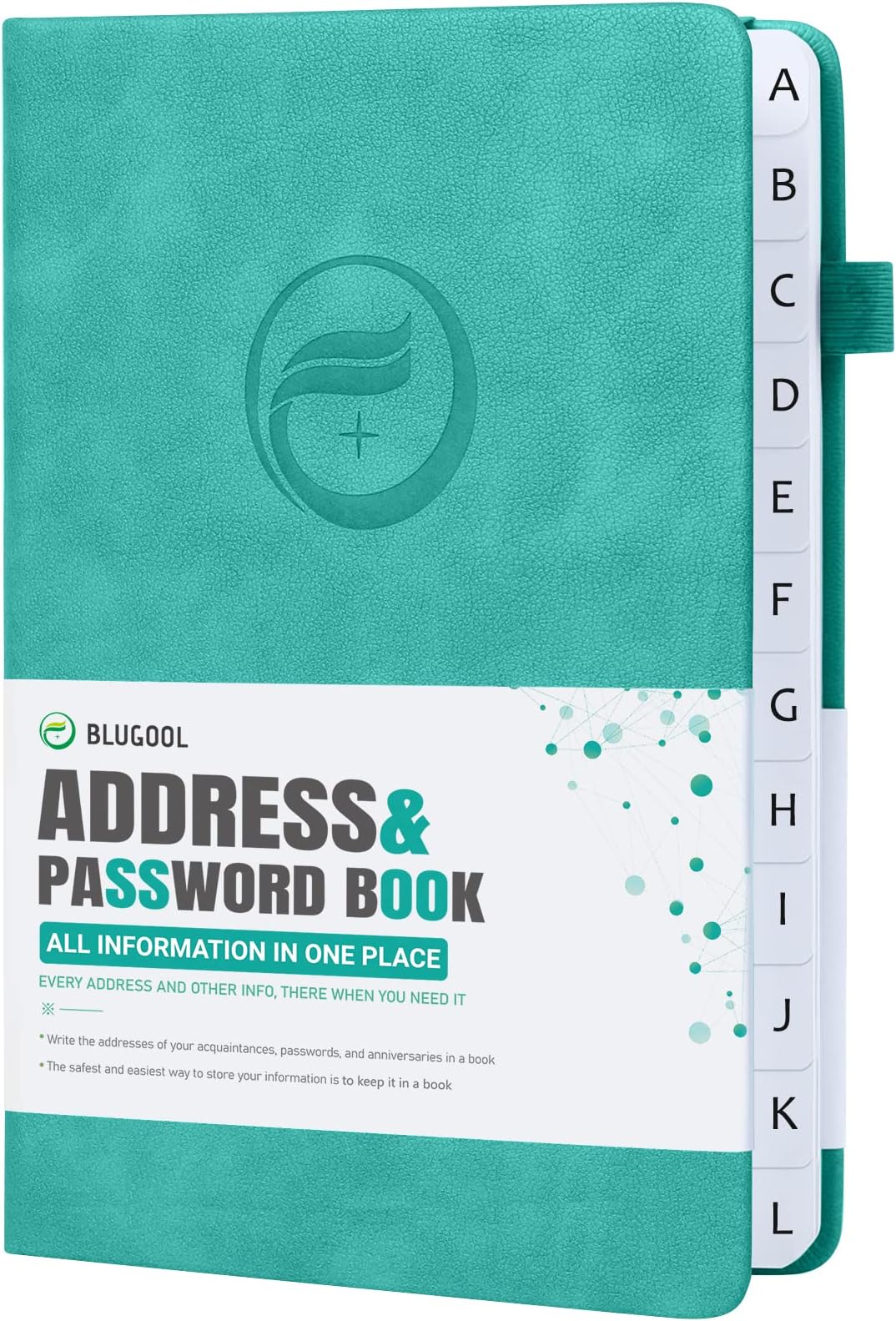 Address Book with Alphabetical Tabs Telephone & Address