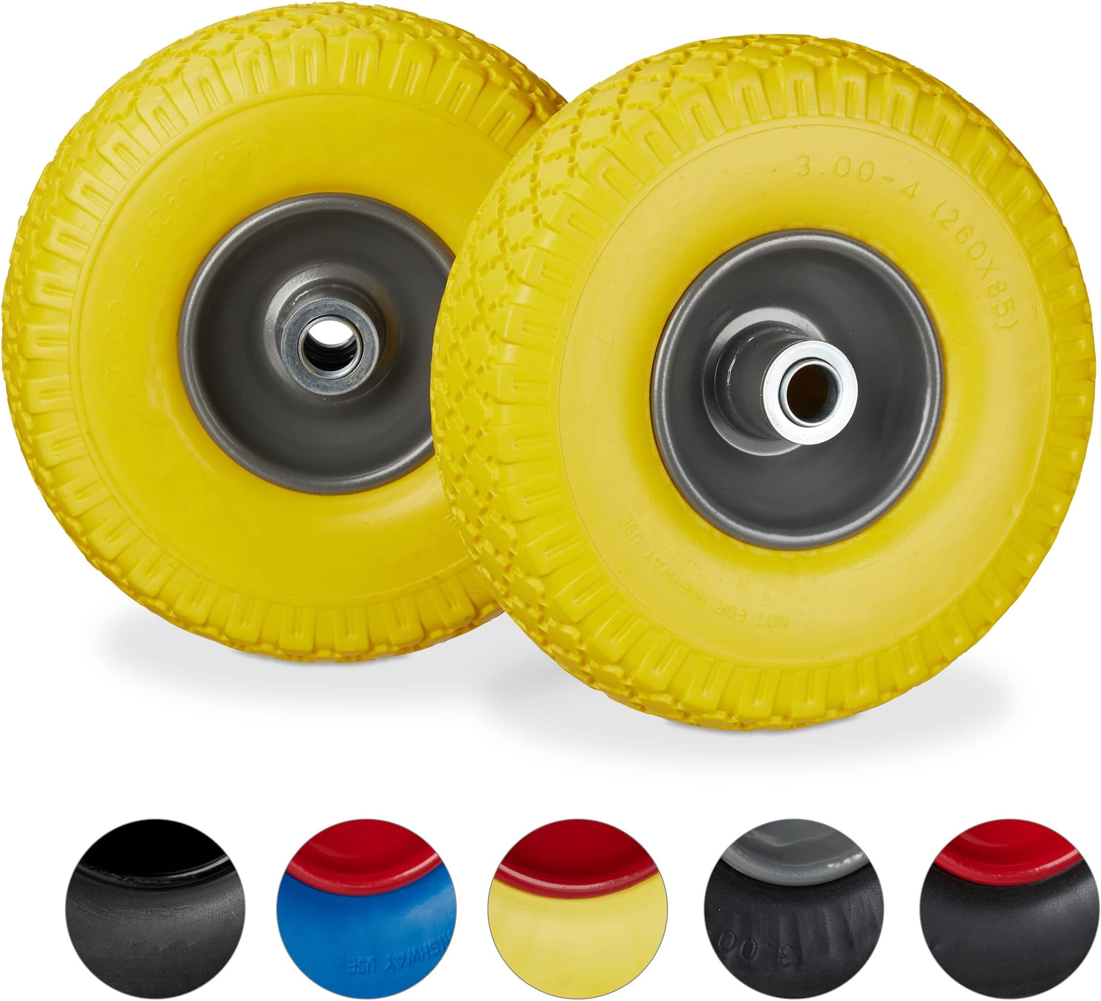 Ruote Pneumatiche Per Carrelli Foro 20 PR1804-20E - Rotelle Ricambi 4 – Colombo Distribuzione S.r.l - Foto 9