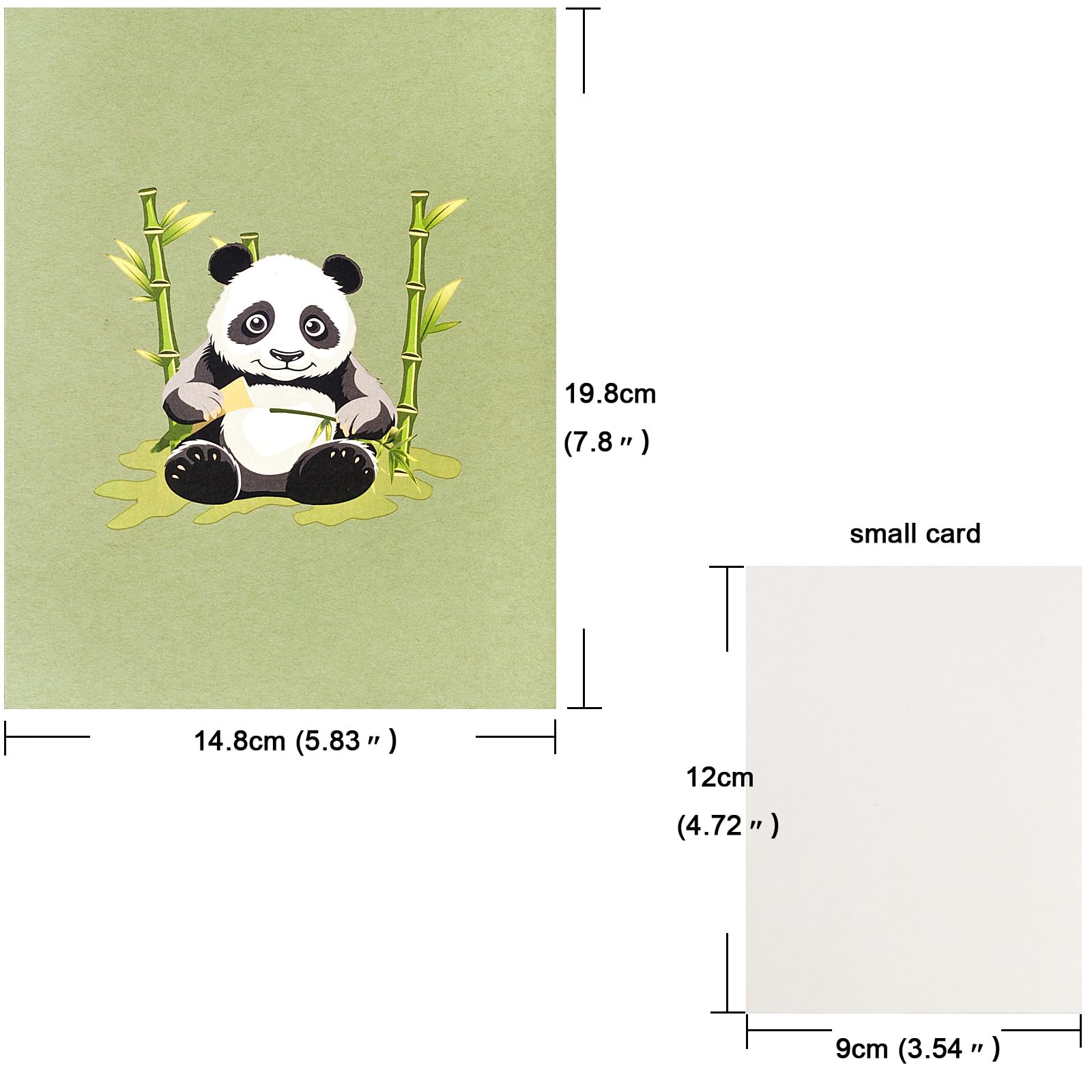 3D Birthday Card Cake Music Light Birthday Music 3D Greeting Card For